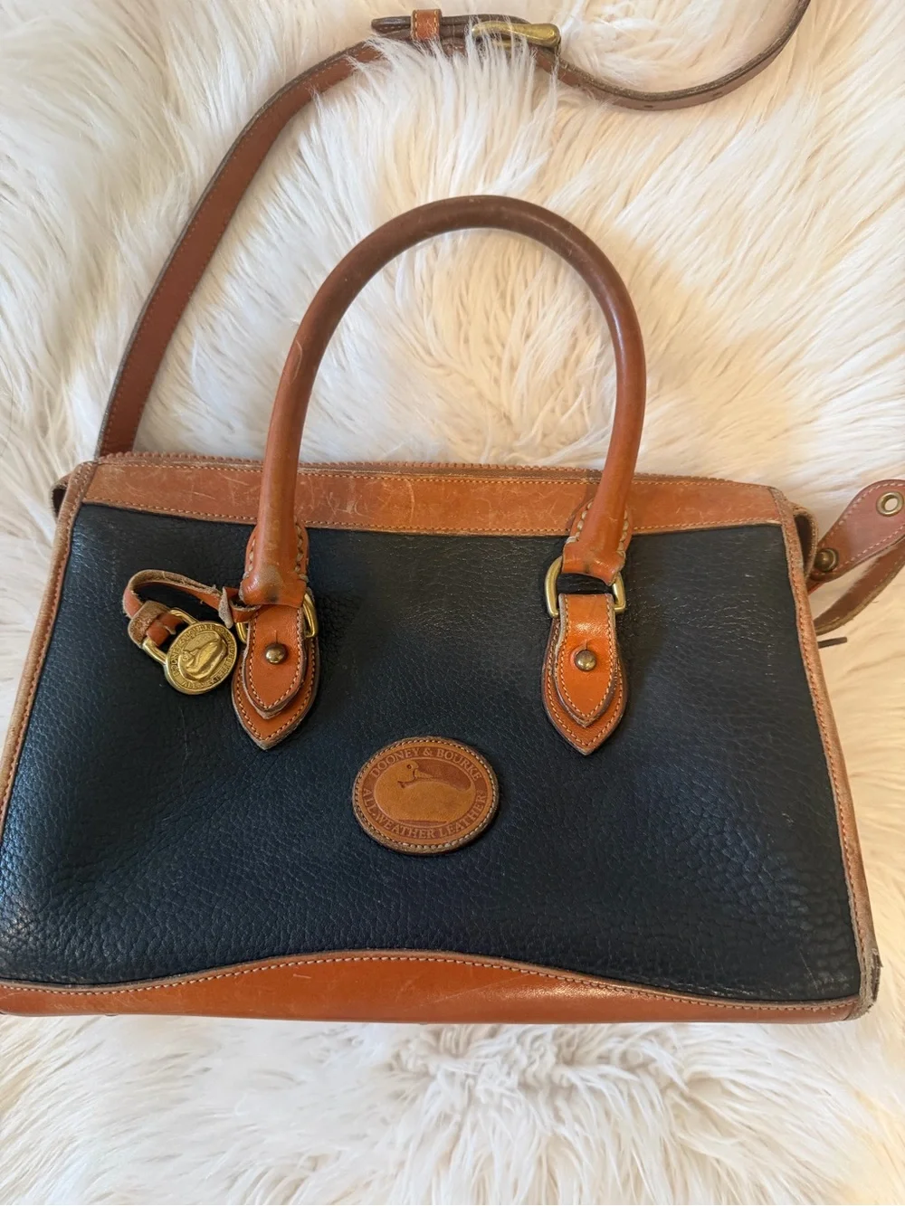 Dooney & Bourke Leather Satchel